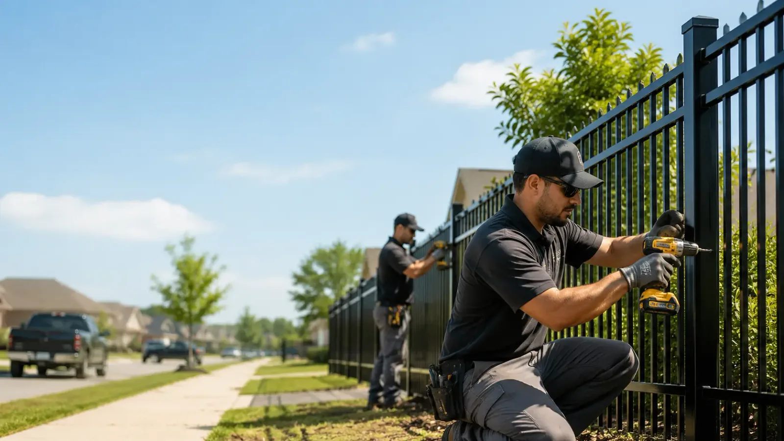 Metal Fence Installation in Willington, CT